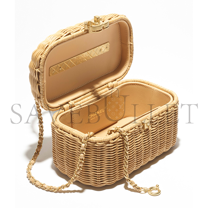 Ch**el master vanity case as5993 (19.5*11.5*11cm)